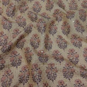 Buy 300+ Slub Dupion Fabrics Embroidered, Plain, Printed | Saroj Fabrics