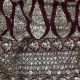 Maroon Premium Embroidery Georgette Fabric With Border