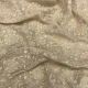 Beige Floral Thread Embroidery Georgette Fabric 