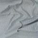 Grey Cotton Gold Zari Stripes Printed Fabric