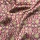 Rani Pink Floral Muticolor Banarasi Brocade Pure Silk Fabric